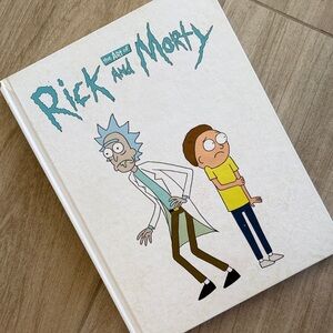 The Art of Rick and Morty gifting book
